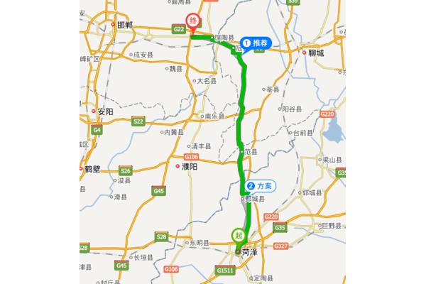離菏澤櫻桃園有多少公里? 聊城到菏澤多少公里火車