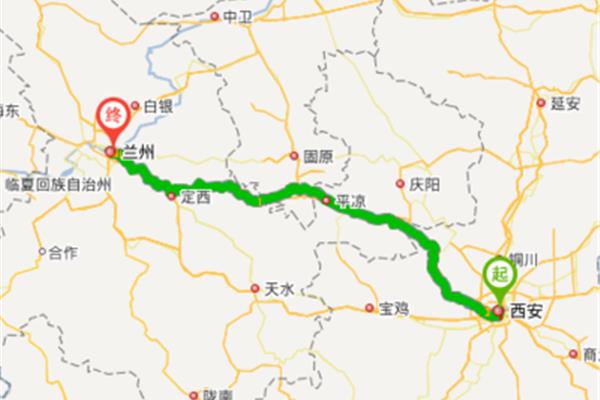 蘭州到西安有多遠? 杭州到蘭州有多少公里