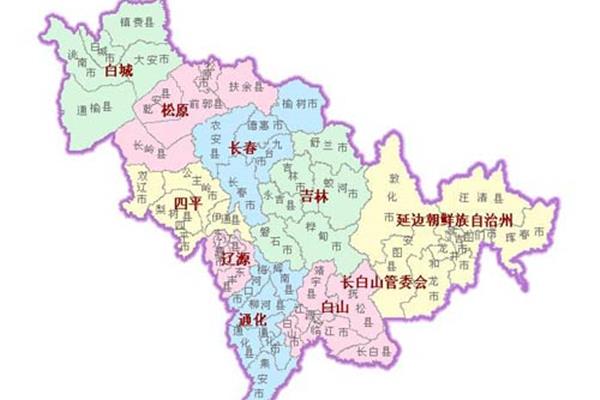 吉林省有多少個市