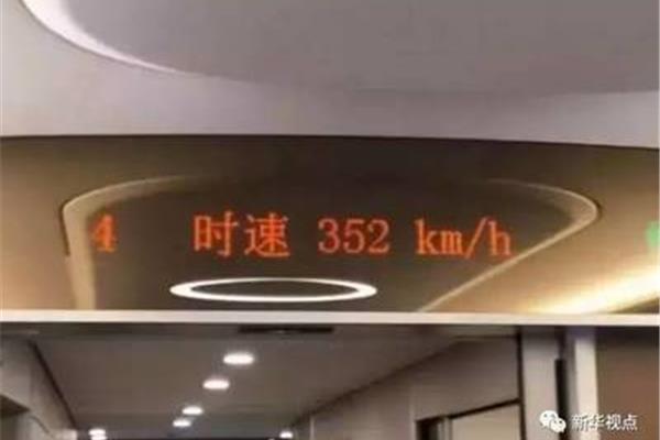 高鐵最高時速是多少