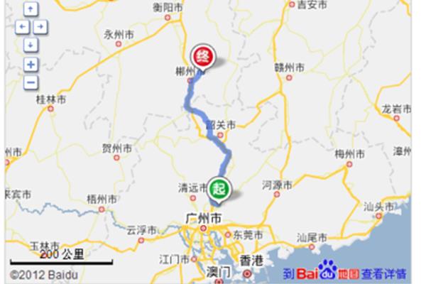廣州到桂林多少公里? 廣州到桂林有多少公里