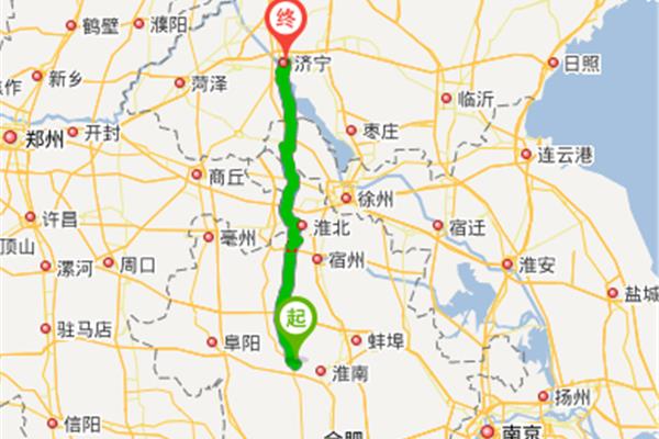 從徐州到臨沂多少公里? 臨沂到杭州多少公里
