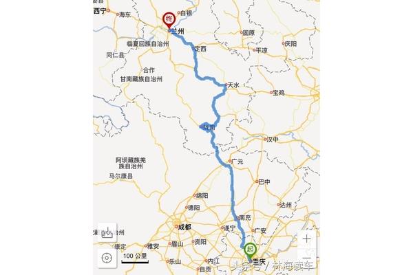 從Xi到蘭州有多少公里,從天水到Xi有多少公里?