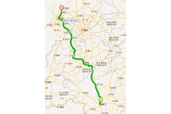 南寧到桂林多少公里