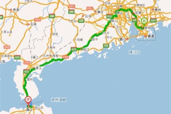 從深圳到龍華區海口新城有多少公里?