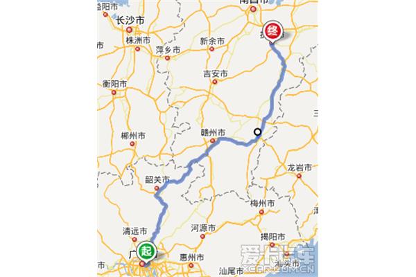 從吉安到贛州有多少公里? 江西吉安到贛州多少公里