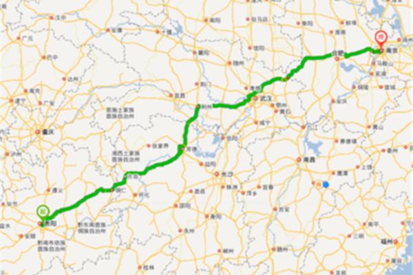 廣州到貴州多少公里