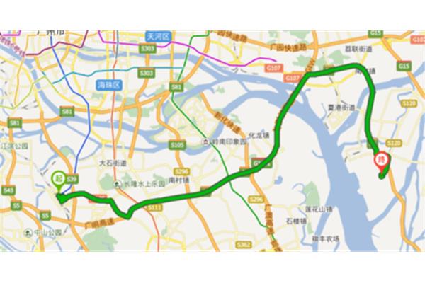 從東莞到廣州有多少公里,從深圳到東莞有多少公里?