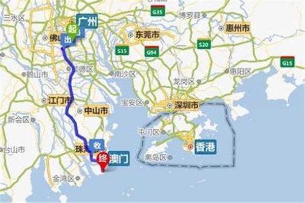 杭州離珠海有多遠,多少公里,佛山離廣東多少公里?