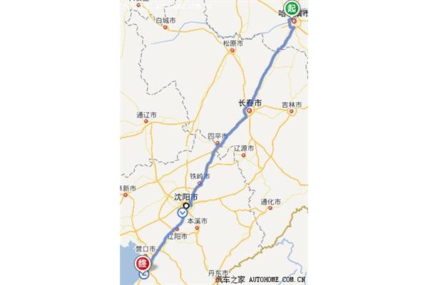 從長春到遼源高速多少公里?