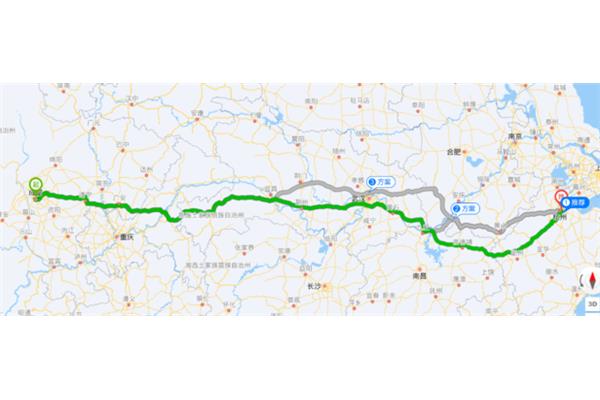 重慶到成都多少公里,杭州到重慶多少公里?
