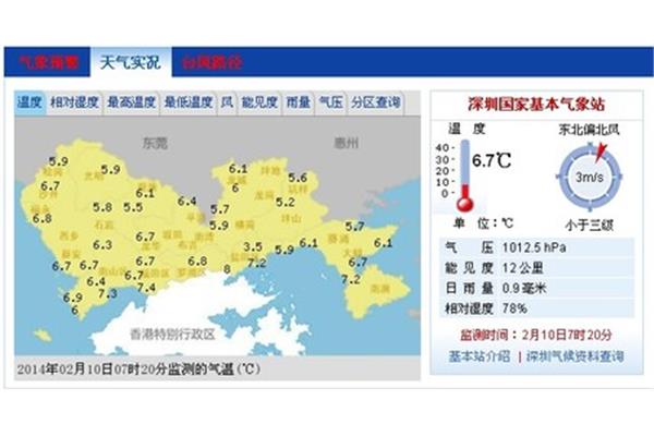廣東最冷最熱城市:惠州冬天冷嗎?