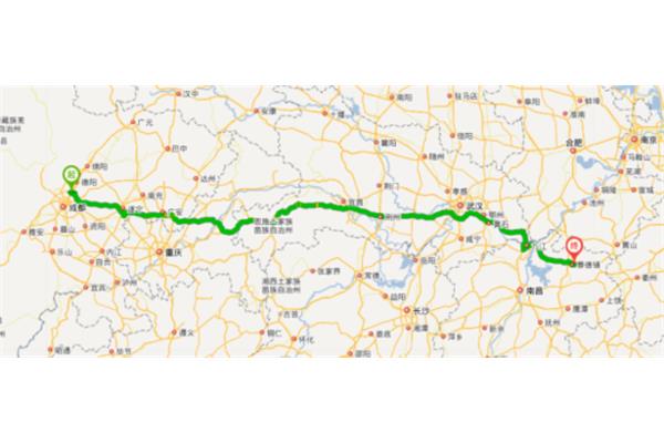 從重慶到南京多遠? 南寧到重慶有多少公里