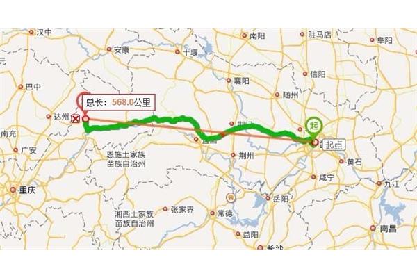 從隨州開車到武漢要多少公里