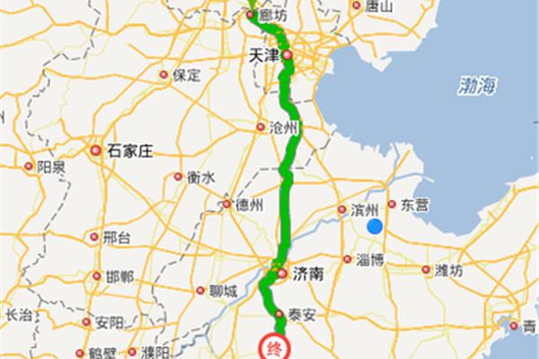 滄州到北京多少公里