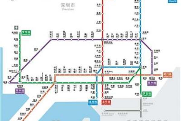 深圳有多少個地鐵站? 廣州有多少條地鐵