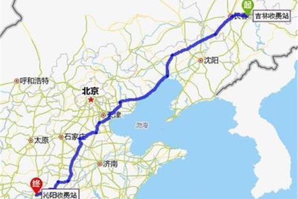 北京離哈爾濱多少公里,長春離哈爾濱多少公里?