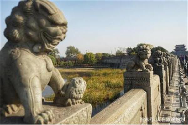 北京盧溝橋的獅子有多少只?