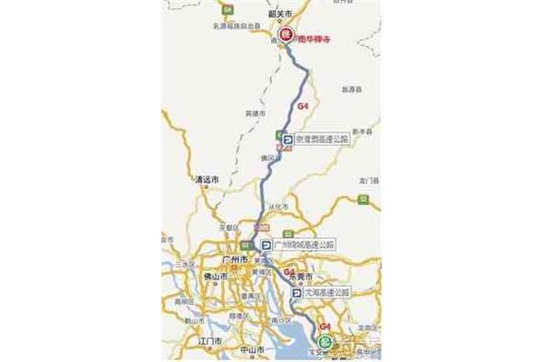 從韶關到深圳多遠多少公里?