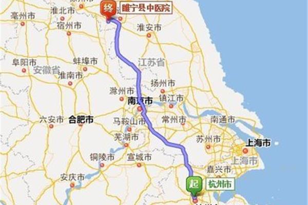 杭州到蘇州有多少公里,徐州到杭州有多少公里?