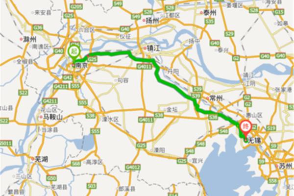 江蘇無錫到南京多少公里,杭州到南京有多少公里?