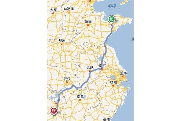 從上海開車到青島需要多少公里?