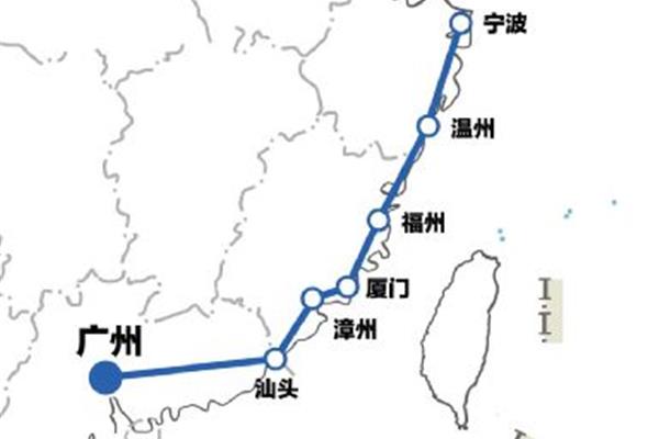 從寧波到廣州高速多少公里?