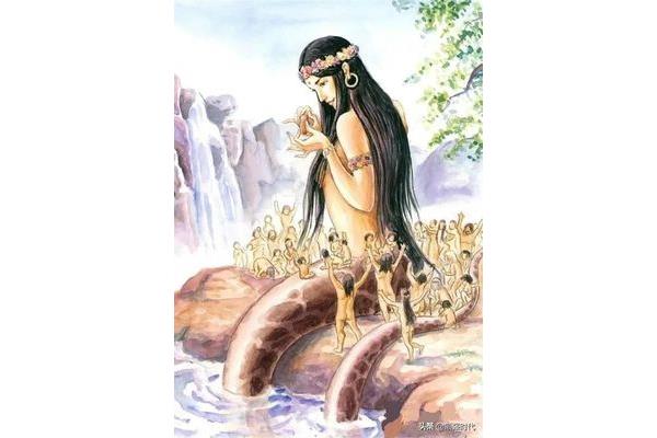 為什么女媧是蛇?考古:或是因為蛇脫皮是返老還童象征