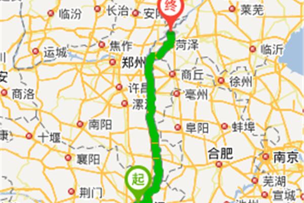 從鄭州到菏澤需要多少公里?