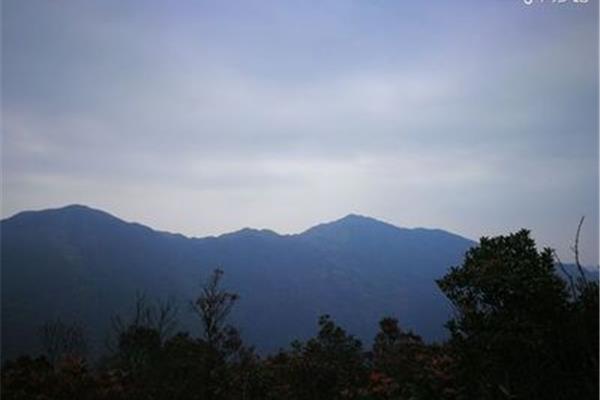 惠州大南山海拔多少米