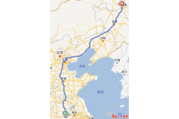 杭州到哈爾濱多少公里