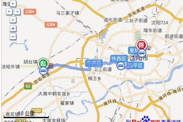 從武漢到沈陽駕車有多少公里?