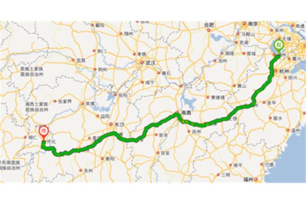 從杭州到湖州有多少公里? 湖州到杭州有多少公里