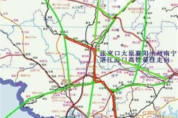 從南寧吳圩機場到湛江霞山區多少公里駕車路線