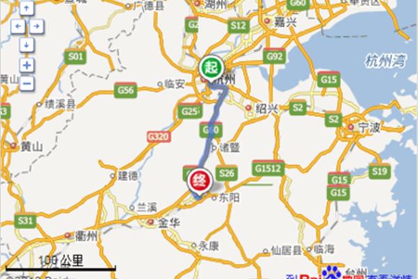 杭州到北京多少公里