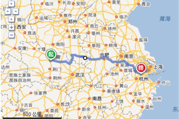 西安到青島多少公里