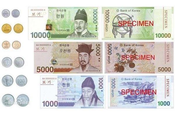 1美元兌換多少韓元,1億韓元=多少?