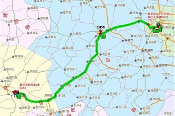 十堰到安慶有多少公里,從黃州到安慶怎么開車?
