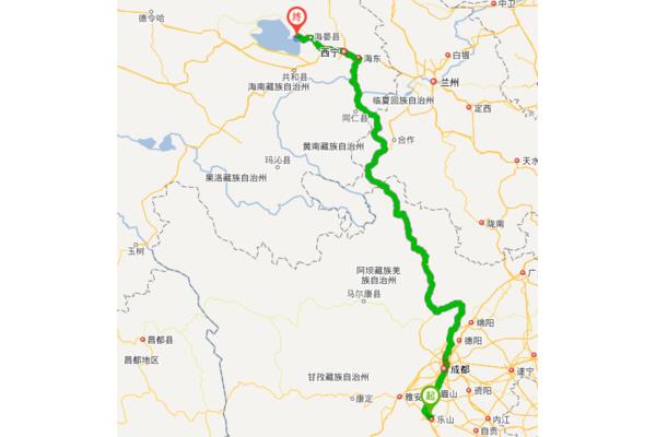 甘肅青海到蘭州多少公里,蘭州到青海鹽湖多少公里?