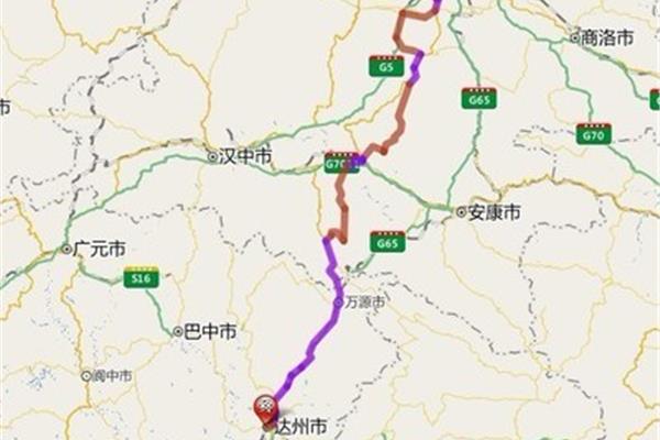 達州萬源到Xi安多少公里,達州到萬源多少公里?
