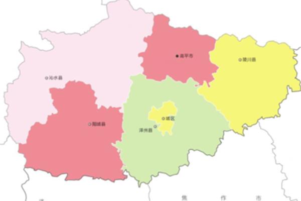 晉城有多少個縣