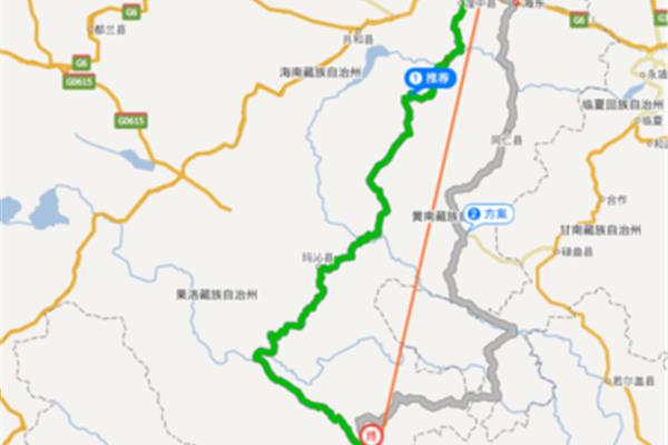 青海果洛到西寧有多少公里(果洛久治縣到西寧有多少公里)?