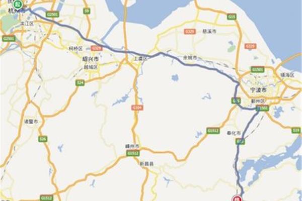 杭州到寧海多少公里