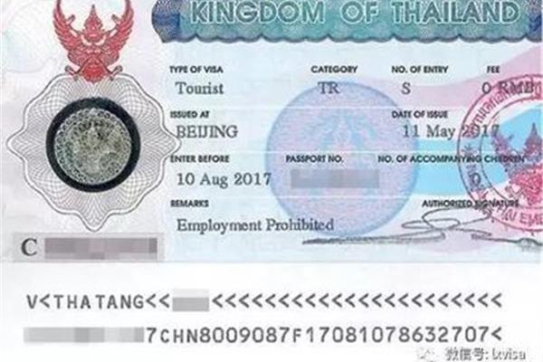 到泰國簽證多少錢