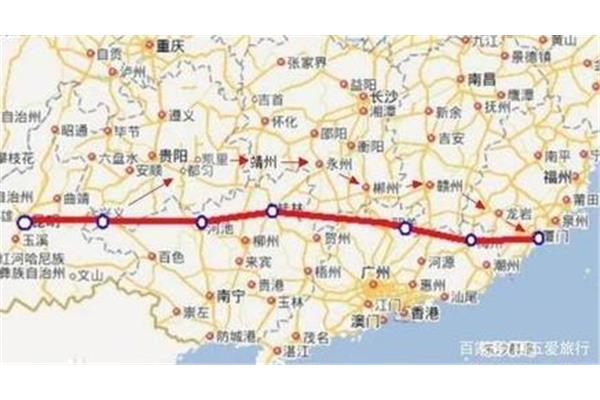 從長沙到福建漳州有多少公里,從長沙到漳州的大巴要多少錢?