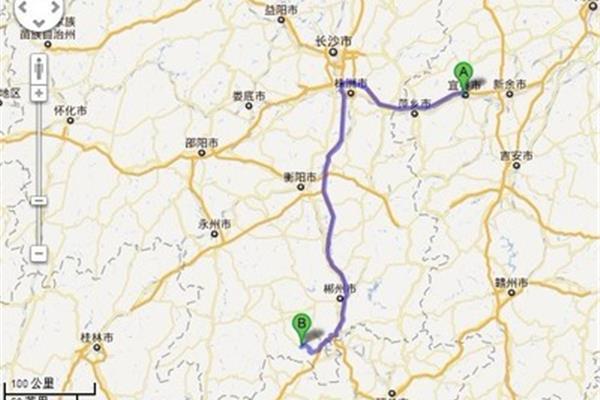廣州到郴州多少公里,懷化到郴州多少公里?