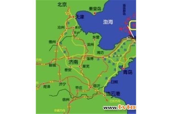山東濟南離蓬萊多少公里,青島離蓬萊多少公里?