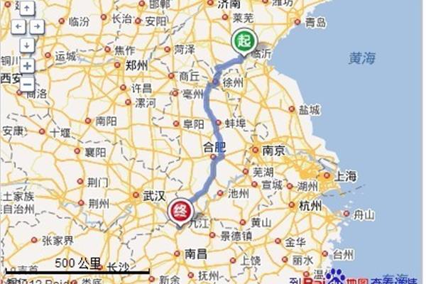 九江到山東濟南多少公里,武漢到九江多少公里?