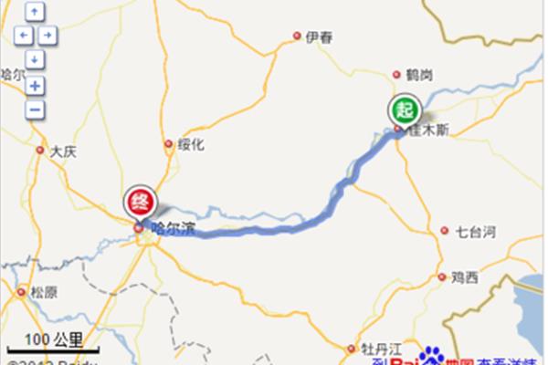 七臺河到佳木斯有多少公里(七臺河開車到佳木斯要幾個小時)?