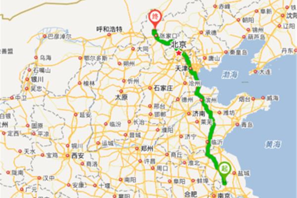 從北京到大連有多少公里?(北京到大連高鐵多少公里)